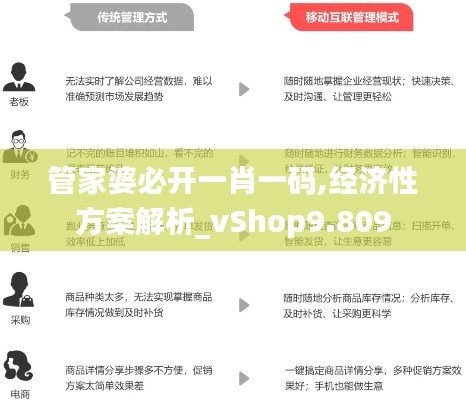 管家婆必開一肖一碼,經濟性方案解析_vShop9.809