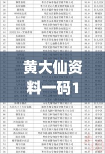 黃大仙資料一碼100準,實地考察數據分析_專屬款2.948