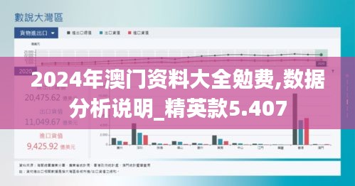 2024年澳門資料大全勉費,數(shù)據(jù)分析說明_精英款5.407