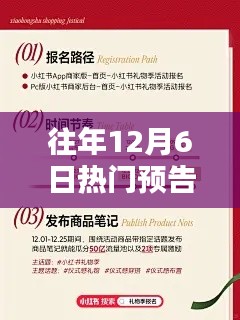 往年12月6日熱門預(yù)告,往年12月6日爆款再現(xiàn)，今年你還等什么？小紅書熱門預(yù)告全解析！