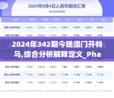 2024年342期今晚澳門開特馬,綜合分析解釋定義_Phablet16.630