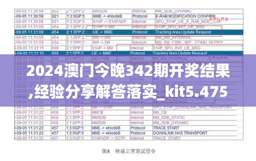 2024澳門今晚342期開獎結果,經驗分享解答落實_kit5.475