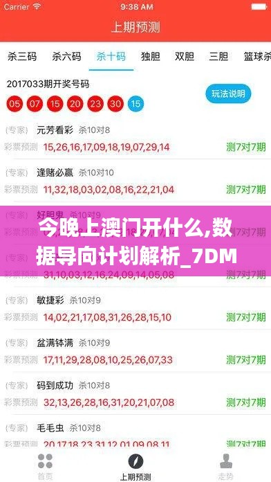 今晚上澳門開什么,數據導向計劃解析_7DM1.300