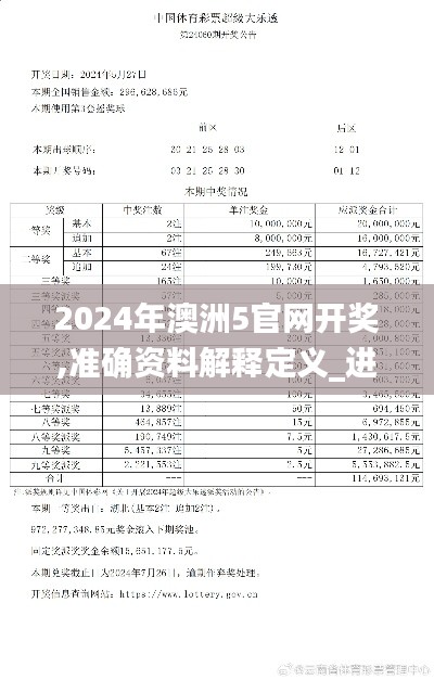 2024年澳洲5官網(wǎng)開獎(jiǎng),準(zhǔn)確資料解釋定義_進(jìn)階款1.315