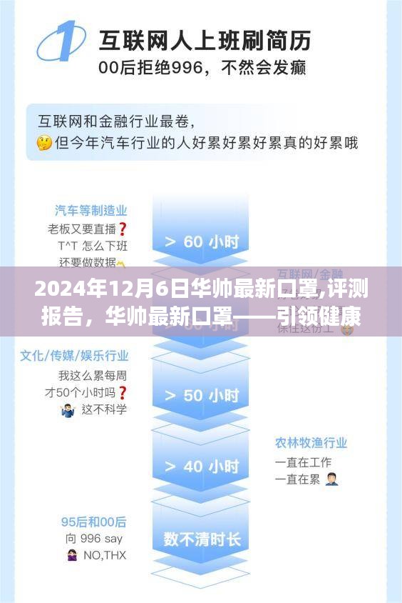 華帥最新口罩評測報(bào)告，引領(lǐng)健康防護(hù)新潮流，2024年12月6日最新發(fā)布