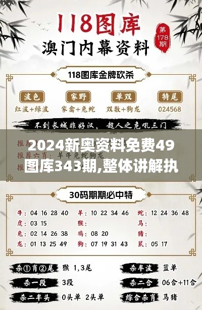 2024新奧資料免費(fèi)49圖庫(kù)343期,整體講解執(zhí)行_GT2.846