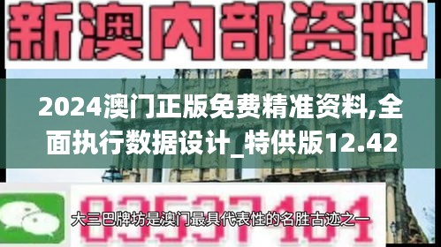 2024澳門正版免費精準資料,全面執行數據設計_特供版12.429