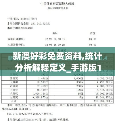 新澳好彩免費資料,統計分析解釋定義_手游版10.621