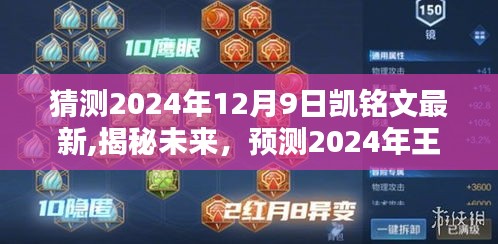 揭秘未來趨勢，預測2024年王者榮耀凱銘文最新動態與趨勢分析