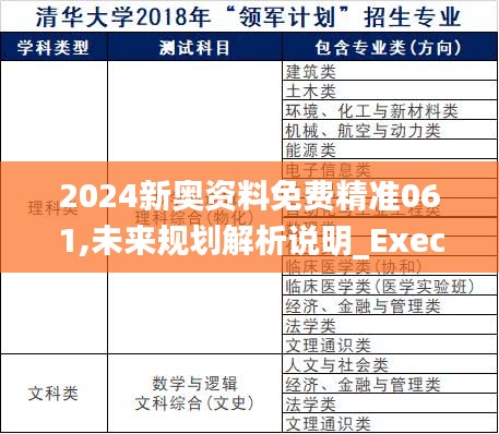 2024新奧資料免費精準061,未來規劃解析說明_Executive13.830