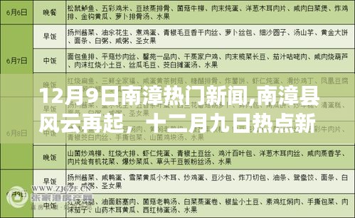 南漳縣風云再起，十二月九日熱門新聞回顧