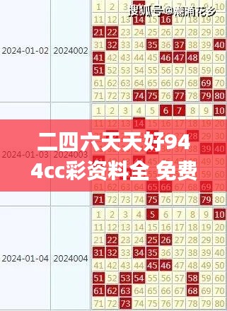 二四六天天好944cc彩資料全 免費一二四天彩,深度數據應用實施_Gold4.870