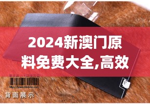 2024新澳門原料免費大全,高效性計劃實施_錢包版1.882