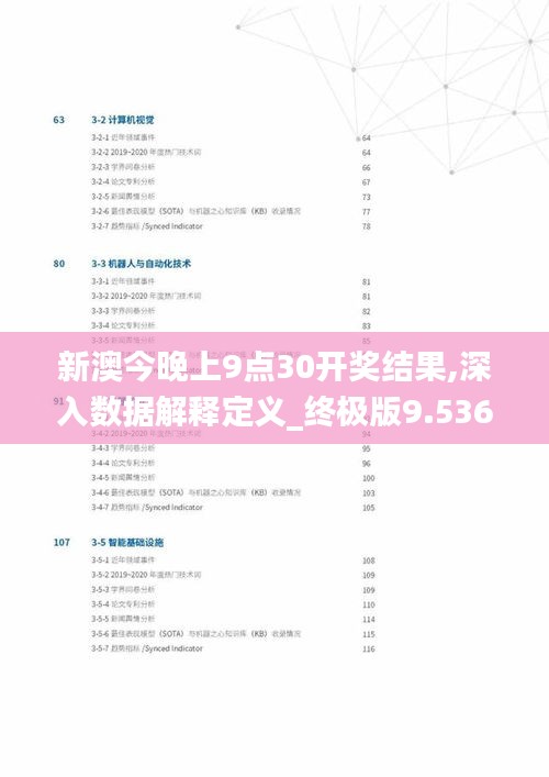 新澳今晚上9點30開獎結果,深入數據解釋定義_終極版9.536