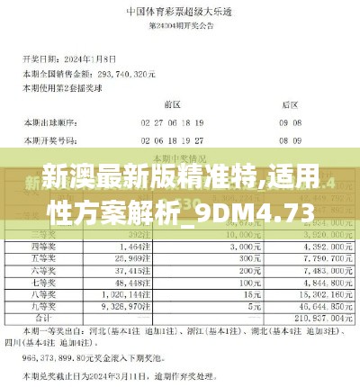 新澳最新版精準特,適用性方案解析_9DM4.731