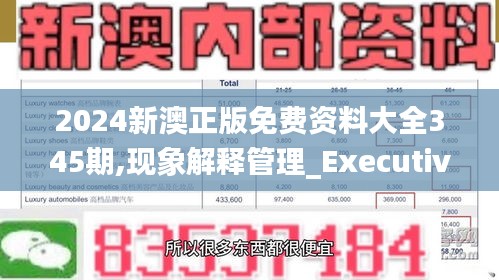 2024新澳正版免費資料大全345期,現象解釋管理_Executive8.703