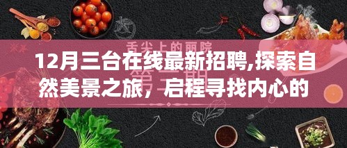 12月三臺在線最新招聘，啟程探索自然美景，尋找內心的寧靜與和諧之旅