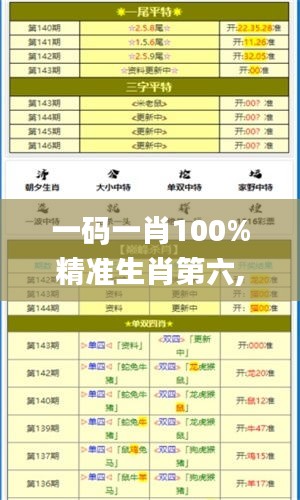 一碼一肖100%精準生肖第六,系統(tǒng)解析說明_P版5.297