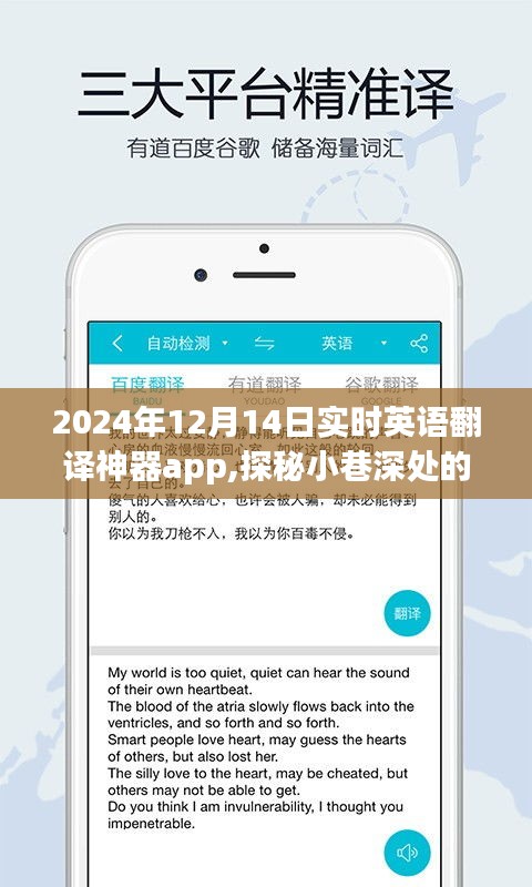 探秘寶藏，實時英語翻譯神器app的誕生之旅與深度應用體驗（2024年12月14日）