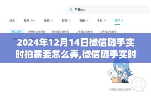 微信隨手實時拍功能使用指南（最新教程，適用于2024年12月）