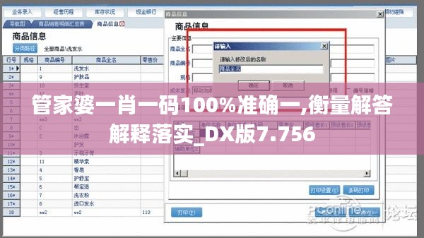 管家婆一肖一碼100%準確一,衡量解答解釋落實_DX版7.756