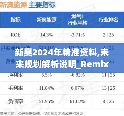 新奧2024年精準資料,未來規劃解析說明_RemixOS7.815