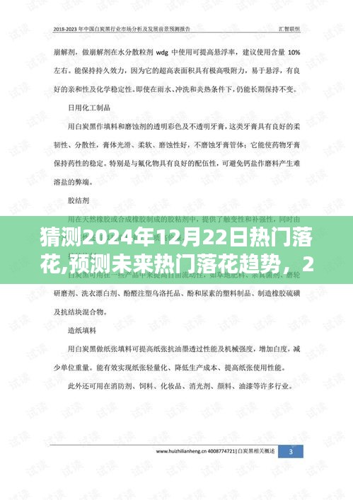 2024年12月22日熱門落花趨勢預(yù)測與可能性分析