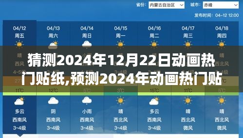 預測2024年動畫熱門貼紙流行趨勢，未來日期揭曉個性貼紙潮流