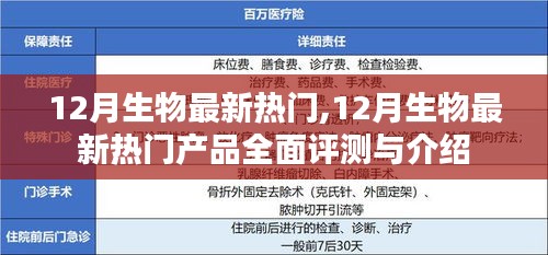 12月生物熱門產品全面評測與介紹