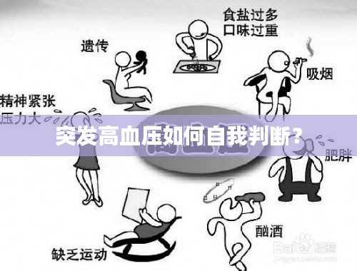 突發高血壓如何自我判斷？