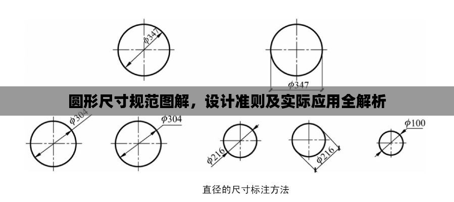 圓形尺寸規(guī)范圖解，設(shè)計(jì)準(zhǔn)則及實(shí)際應(yīng)用全解析