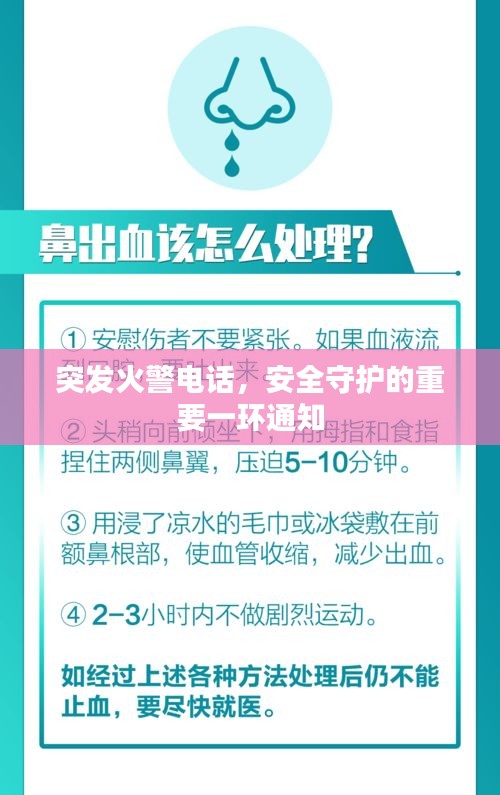 突發(fā)火警電話，安全守護(hù)的重要一環(huán)通知