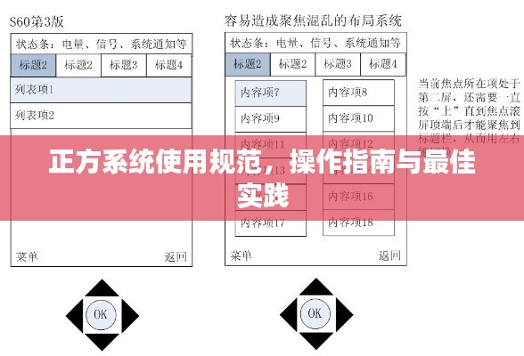 正方系統使用規范，操作指南與最佳實踐