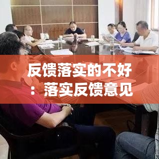 反饋落實的不好：落實反饋意見整改工作 