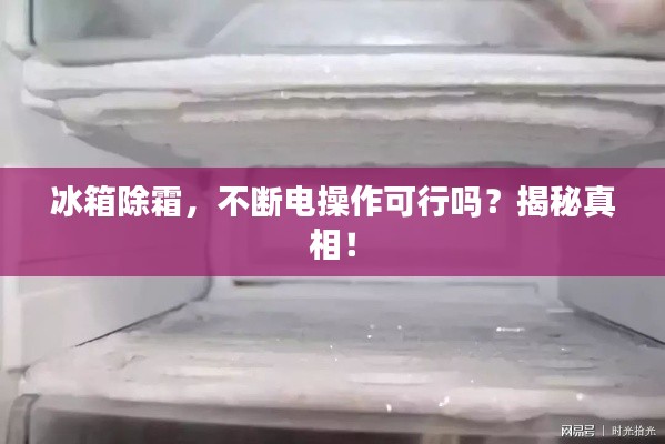 冰箱除霜，不斷電操作可行嗎？揭秘真相！