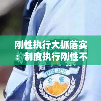 剛性執行大抓落實：制度執行剛性不強 