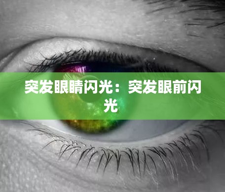 突發眼睛閃光：突發眼前閃光 