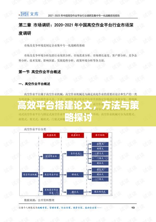 高效平臺(tái)搭建論文，方法與策略探討