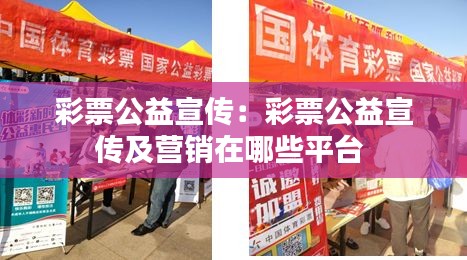 彩票公益宣傳：彩票公益宣傳及營銷在哪些平臺 