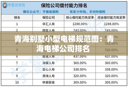 青海別墅小型電梯規范圖：青海電梯公司排名 