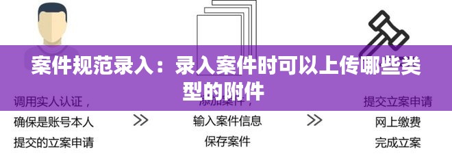 案件規范錄入：錄入案件時可以上傳哪些類型的附件 