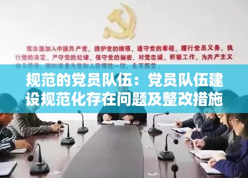 規范的黨員隊伍：黨員隊伍建設規范化存在問題及整改措施 