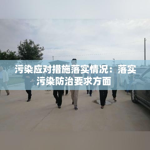 污染應對措施落實情況：落實污染防治要求方面 