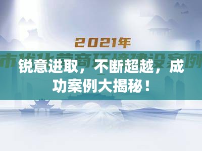 銳意進(jìn)取，不斷超越，成功案例大揭秘！