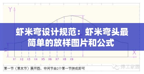 蝦米彎設計規范：蝦米彎頭最簡單的放樣圖片和公式 