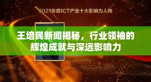 王培民新聞揭秘，行業領袖的輝煌成就與深遠影響力