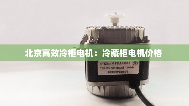 北京高效冷柜電機：冷藏柜電機價格 