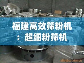 福建高效篩粉機：超細(xì)粉篩機 