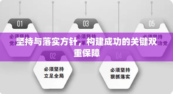 堅持與落實方針，構建成功的關鍵雙重保障