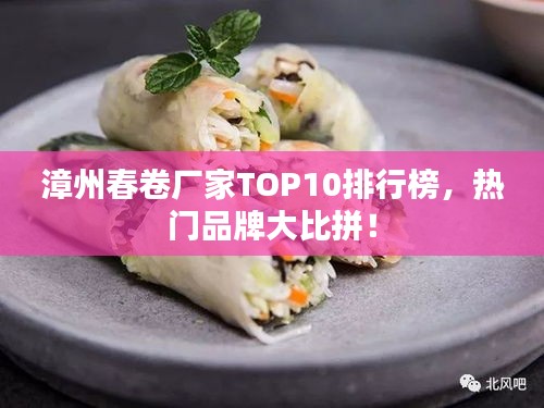 漳州春卷廠家TOP10排行榜，熱門品牌大比拼！